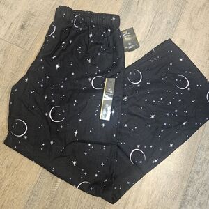 Black and Purple Moon Pajamas